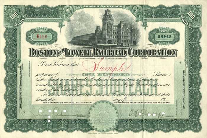 Boston and Lowell Railroad Corporation